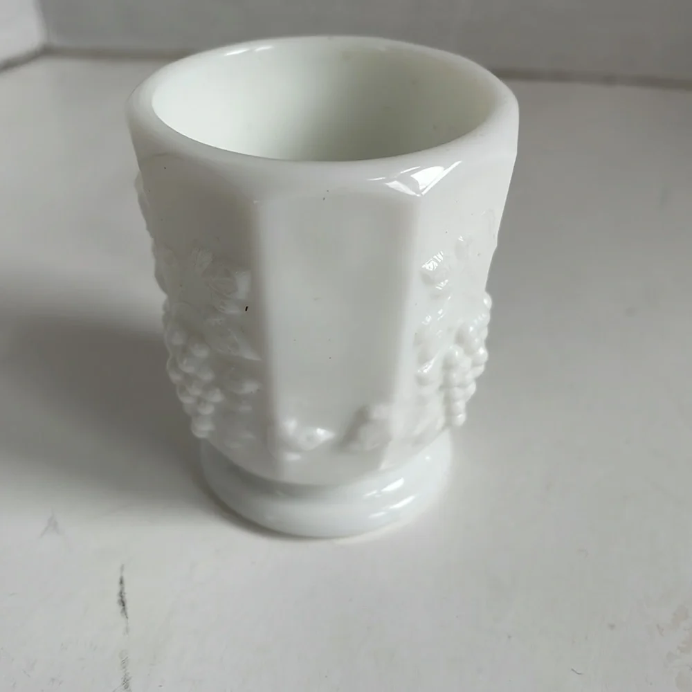 Westmoreland milk glass toothpick holder